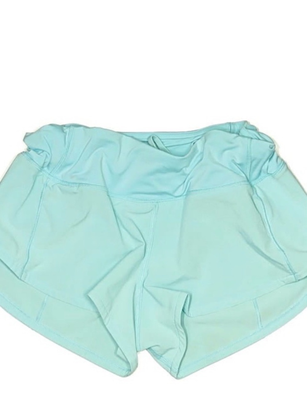 lululemon athletica Mint Aqua Athletic Shorts